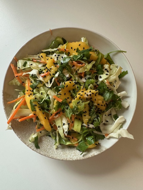 Mango Cabbage Salad